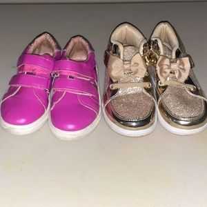 Girls Toddler Shoes - Size 9 (2 PAIR!!!)